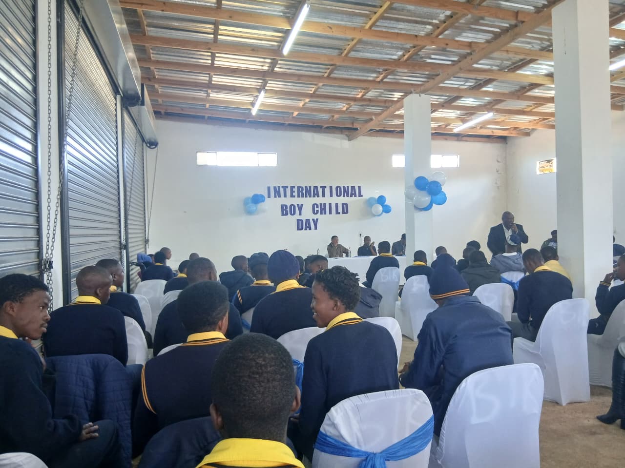International Boy Child Day event hosted with DJ Short Foundation